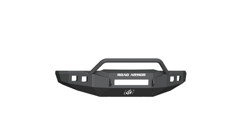 Road Armor Ram 1500 Stealth Non-Winch Front Bumper w/Prerunner Guard, Textured Black - 4151F4B-NW