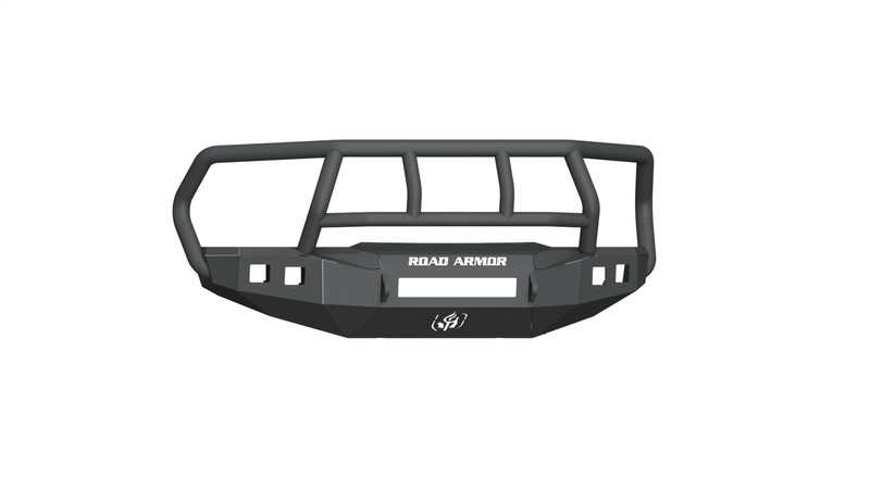 Road Armor Ram 1500 Stealth Non-Winch Front Bumper w/Titan II Guard, Textured Black - 4151F2B-NW