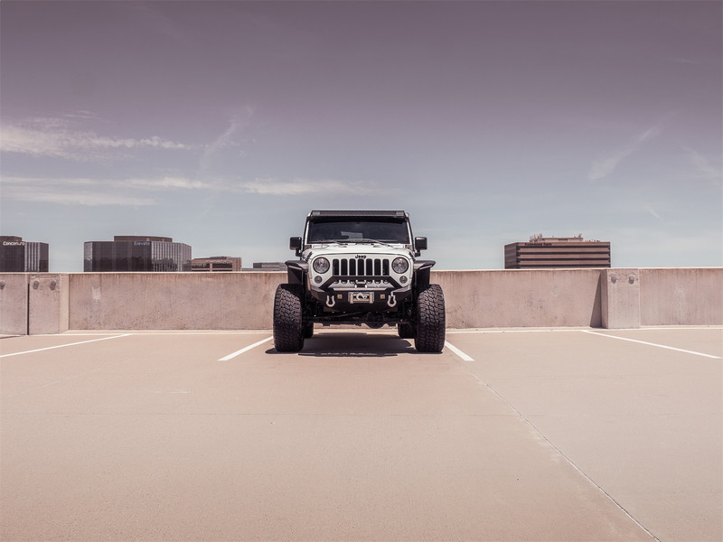 Road Armor Jeep Wrangler JK/JL Stealth Front Fender Flare w/Switchback DRL, Textured Black - 507AFF0B