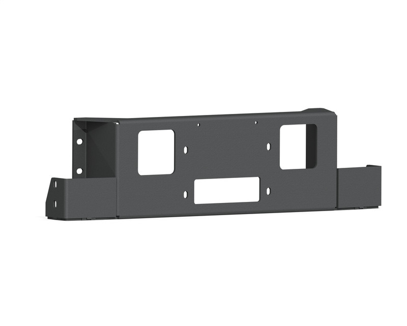 Road Armor GMC Sierra 25/3500 Vaquero Winch Plates, Satin Black - 2202VF-WPB