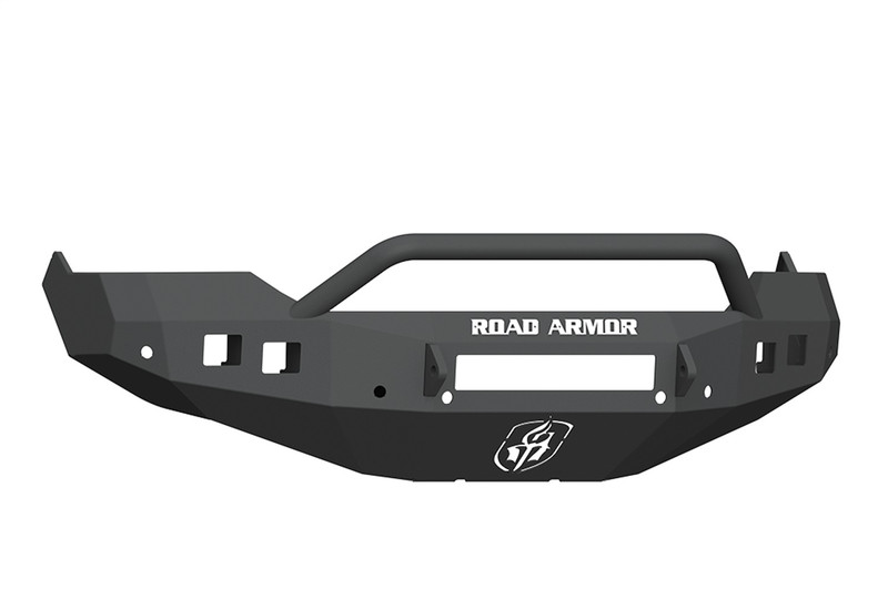 Road Armor Ram 1500 Stealth Non-Winch Front Bumper w/Prerunner Guard, Satin Black - 413F4B-NW