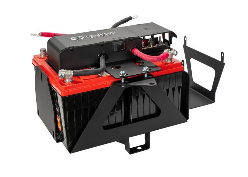 Genesis 0718 Jeep Wrangler JK Dual Battery Kit Gen 3 131JKDBK2AG3