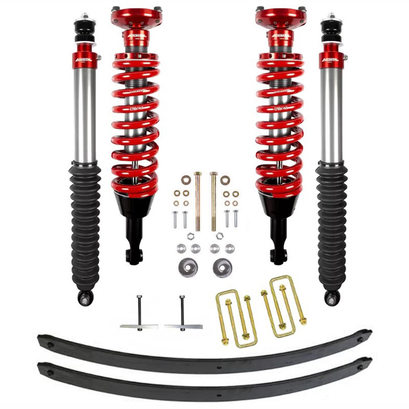 Toytec Aluma Series Boss 2.0 Suspension Kit w/ UCA: 16+ Tacoma (2-3 in. Lift) - TTBOSSTAC-2016ALM-2