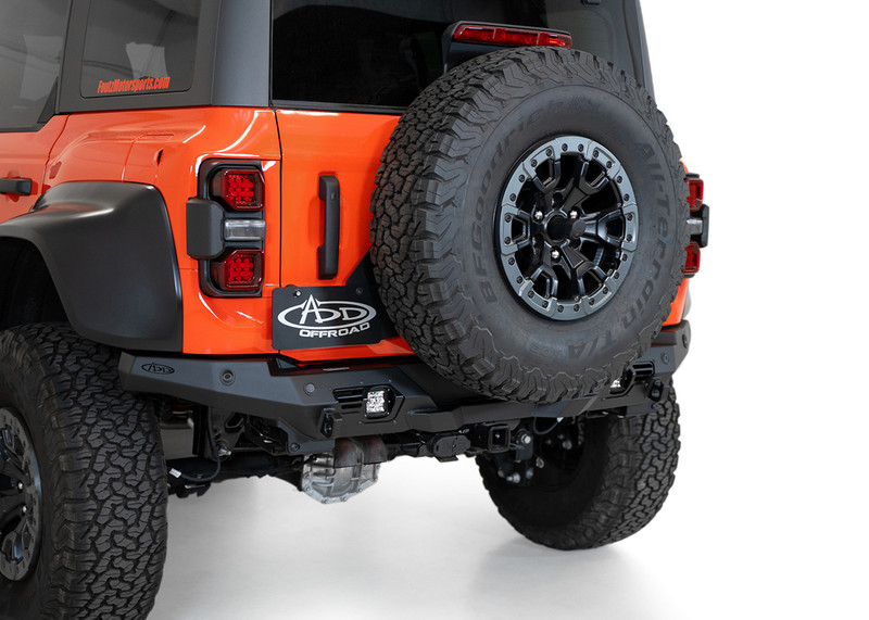 Addictive Desert Designs Bomber Rear Bumper: 22-24 Bronco Raptor - R260141090103