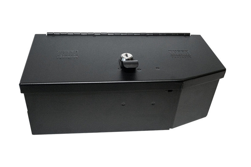 Tuffy Security Compact Underseat Lockbox - 20-23 Gladiator Black - 368-01