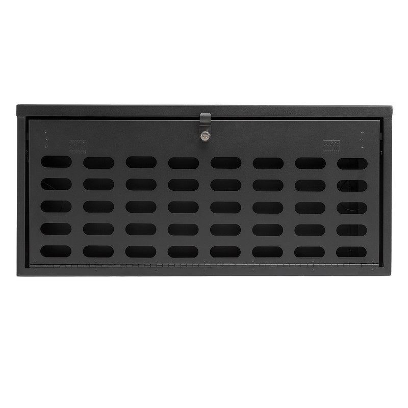 Tuffy Security Tailgate Lockbox - 18-23 Wrangler JL MOLLE Panel, Black - 365-01