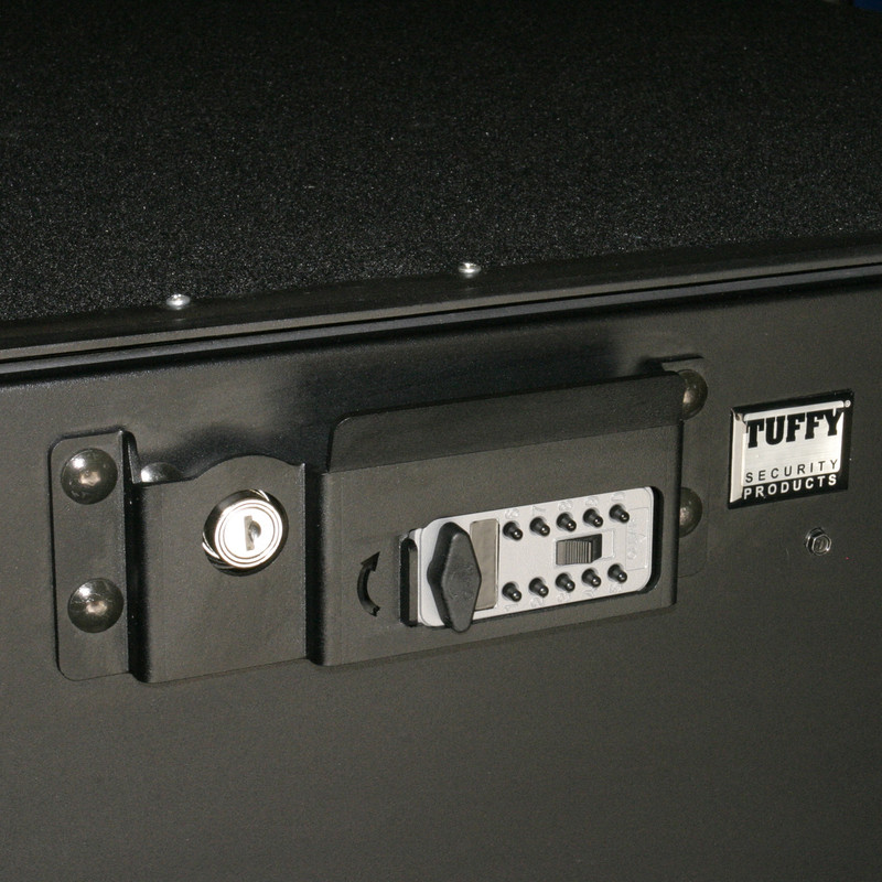 Tuffy Security Combination Lock For Truck Bed Drawer Part No. 257 - Universal Black - 281-01