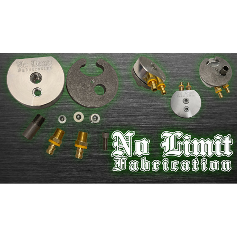 No Limit Fabrication Universal Fuel Sump Raw Finish for - SUMP