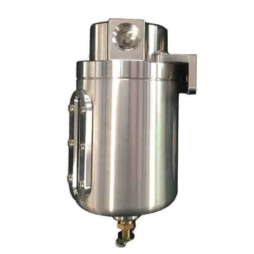 No Limit Fabrication Universal Catch Can Polished for - CATCH CAN