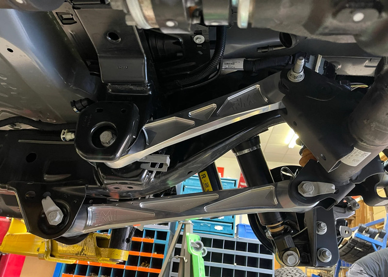 Foutz Rear Suspension Billet Upper Arm Kit: 22+ Bronco Raptor