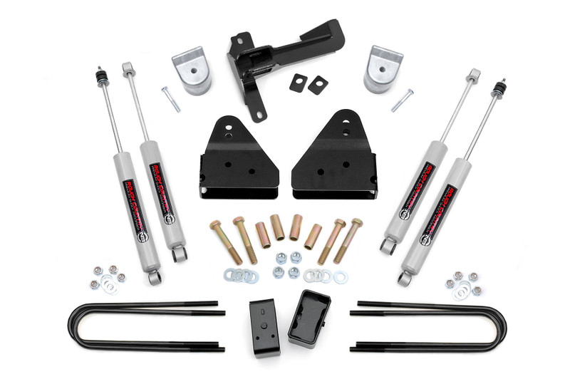 Rough Country 3 in. Lift Kit, Spacer, Front for Ford Super Duty 4WD 05-07 - 509.20