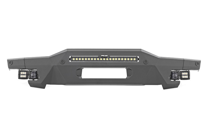 Rough Country Front Bumper, Modular, Stubby Wings, Front, Fog/Flood for Ford Bronco 21-23 - 51084