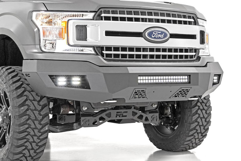 Rough Country Front Bumper, Front for Ford F-150 2WD/4WD 18-20 - 10776A