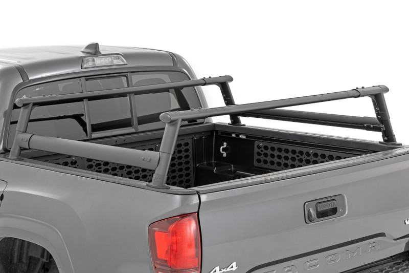 Rough Country Bed Rack, Half Rack, Aluminum for Toyota Tacoma 2WD/4WD 05-23 - 73115