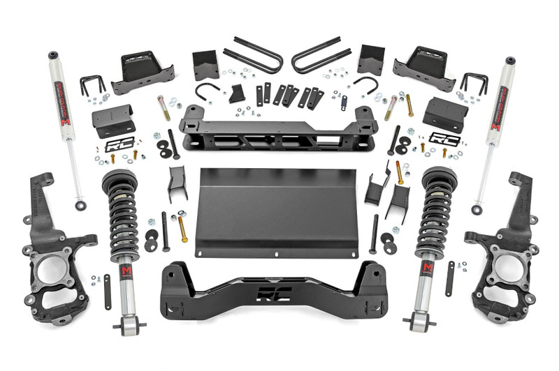 Rough Country 6 in. Lift Kit, M1 Struts/M1 for Ford F-150 4WD 21-23 - 58740