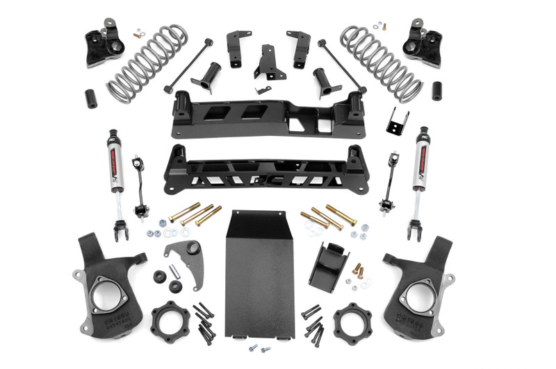 Rough Country 6 in. Lift Kit, NTD, V2 for Chevy/GMC SUV 1500 2WD/4WD 00-06 - 27970