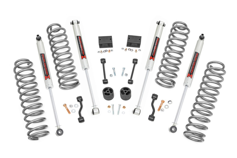 Rough Country 2.5 in. Lift Kit, Coils, M1 for Jeep Wrangler JL 4WD 18-23 - 67740