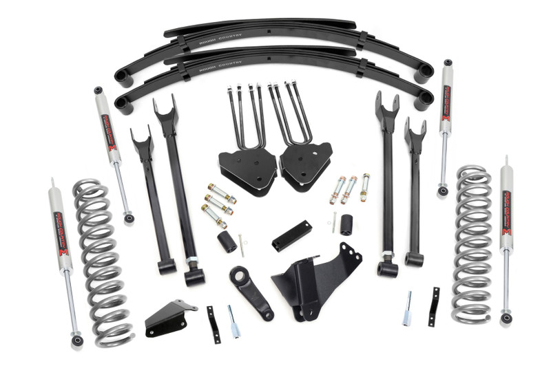 Rough Country 6 in. Lift Kit, 4 Link, M1 for Ford Super Duty 4WD 05-07 - 58340