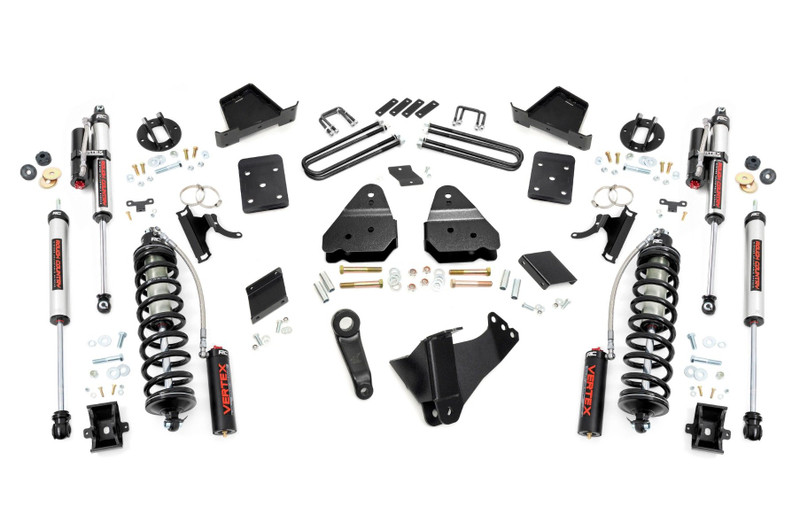 Rough Country 4.5 in. Lift Kit, No OVLD, C/O Vertex for Ford Super Duty 15-16 - 53459
