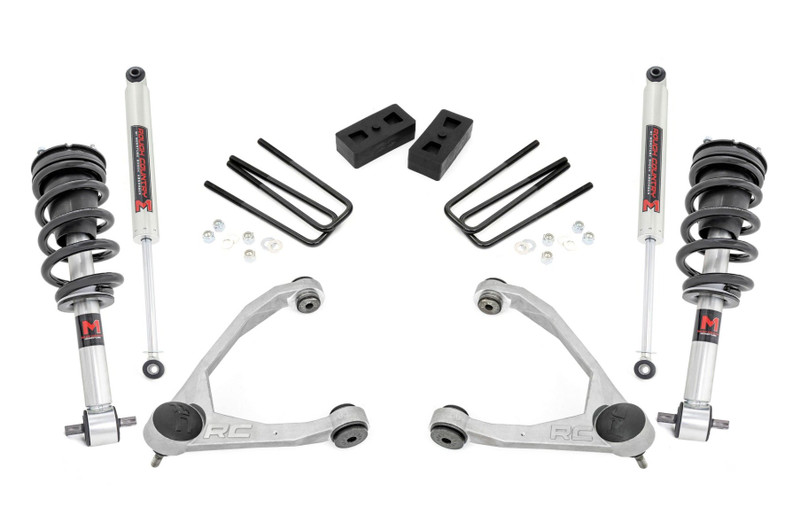 Rough Country 3.5 in. Lift Kit, M1 Strut, Cast Steel for Chevy/GMC 1500 07-13 - 24640