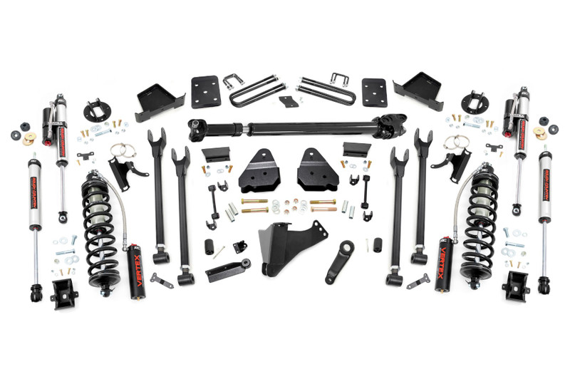 Rough Country 6 in. Lift Kit, 4-Link, D/S, C/O Vertex for Ford F-250/350 Super Duty 14-18 - 56059