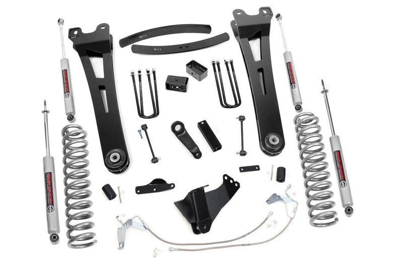 Rough Country 6 in. Lift Kit, Radius Arm for Ford Super Duty 4WD 08-10 - 539.20