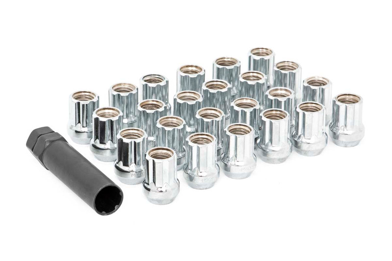Rough Country M14 x 1.5 Lug Nut Set of 32, Chrome, Open End - 141532CHOE