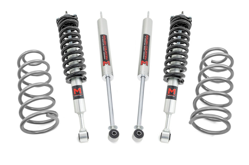 Rough Country 2 in. Lift Kit, Rear Coils, M1 Struts for Toyota 4Runner 4WD 10-23 - 76744