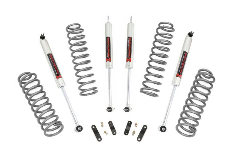 Rough Country 2.5 in. Lift Kit, Coils, M1 for Jeep Wrangler JK 4WD 07-18 - 67840