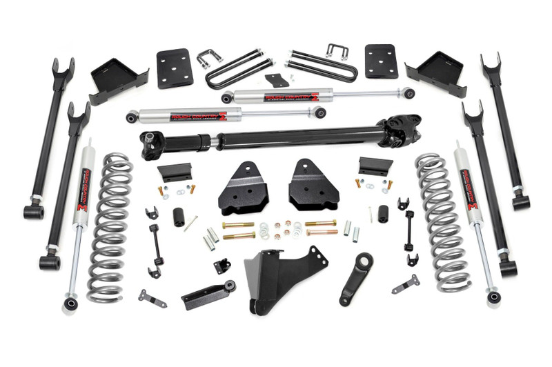 Rough Country 6 in. Lift Kit, 4-Link, No OVLD, M1 for Ford Super Duty 17-22 - 52641