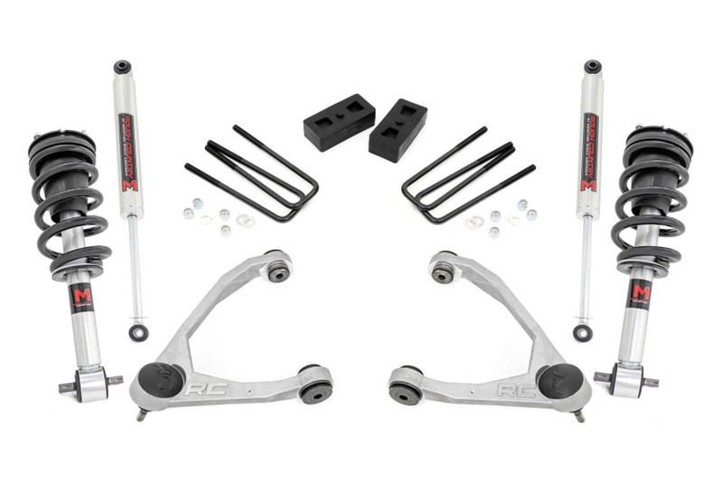 Rough Country 3.5 in. Lift Kit, M1 Strut, Cast Steel for Chevy/GMC 1500 14-16 - 19840