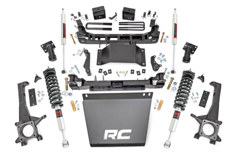 Rough Country 6 in. Lift Kit, M1 Struts/M1 for Toyota Tacoma 2WD/4WD 16-23 - 75840