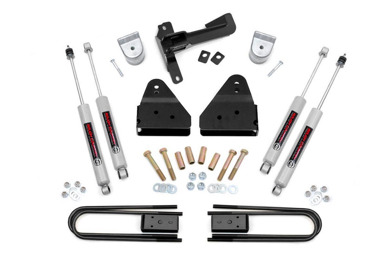 Rough Country 3 in. Lift Kit, Spacer for Ford Super Duty 4WD 11-16 - 561.20