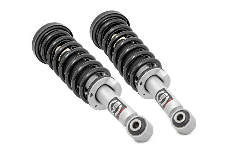 Rough Country Loaded Strut Pair, Stock for Ford F-150 4WD 09-13 - 501073