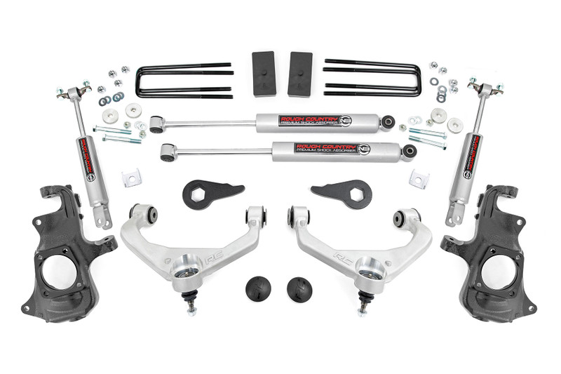 Rough Country 3.5 in. Lift Kit, Knuckle for Chevy/GMC 2500HD/3500HD 11-19 - 95730