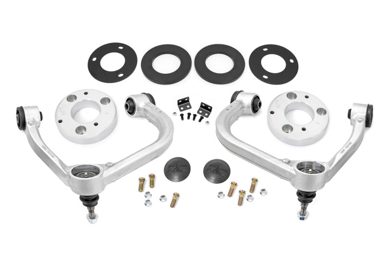 Rough Country 3 in. Lift Kit, Forged UCA for Ford F-150 Lightning 4WD 22 - 40900