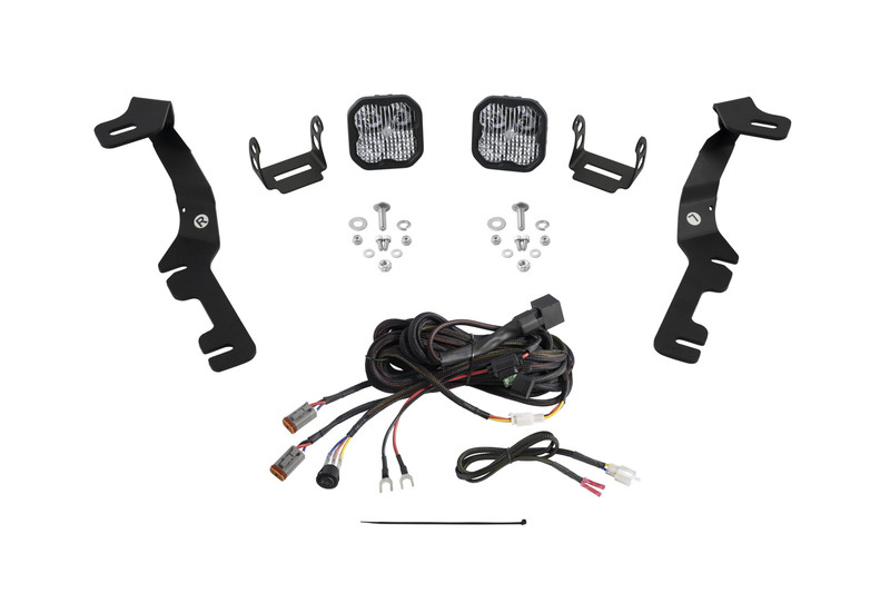 Diode Dynamics Stage Series Ditch Light Kit for 19+ Ram 1500, SS3 Sport White Combo - DD7599