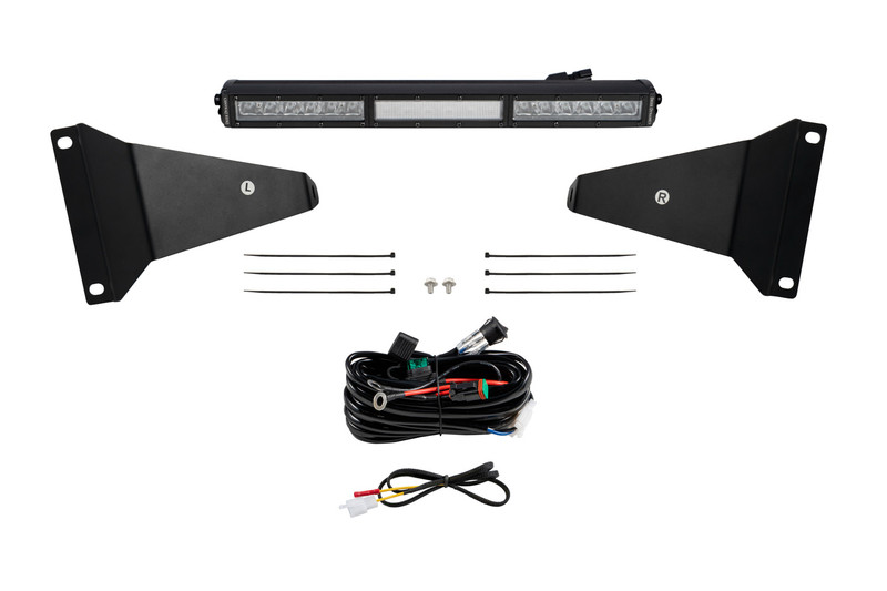 Diode Dynamics Stealth Bumper Light Bar Kit for 19+ Ram 1500, White Combo - DD7627