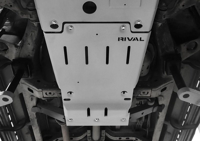 Rival 4x4 Tacoma Skid Plate 1/4 Inch Aluminum 6-Present Tacoma 4WD Gearbox And Transfer Case - 2333.9541.1.6