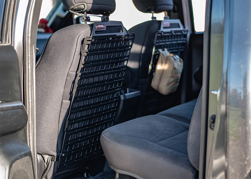 BuiltRight Seat Back Tech Plate MOLLE Kit: 16-23 Tacoma