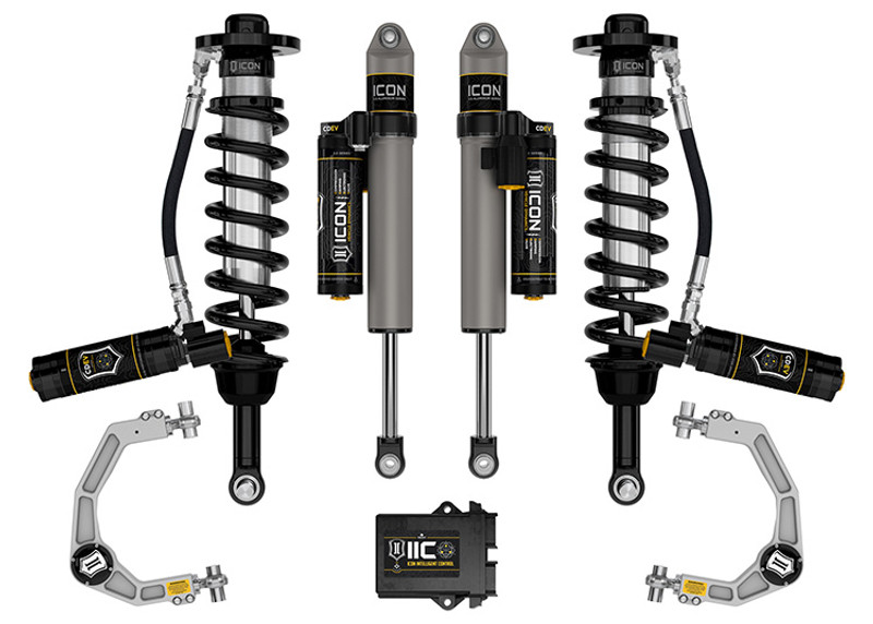 ICON 21-23 F-150 Tremor 2.5-3" Stage 5 Suspension System w/ Billet UCA