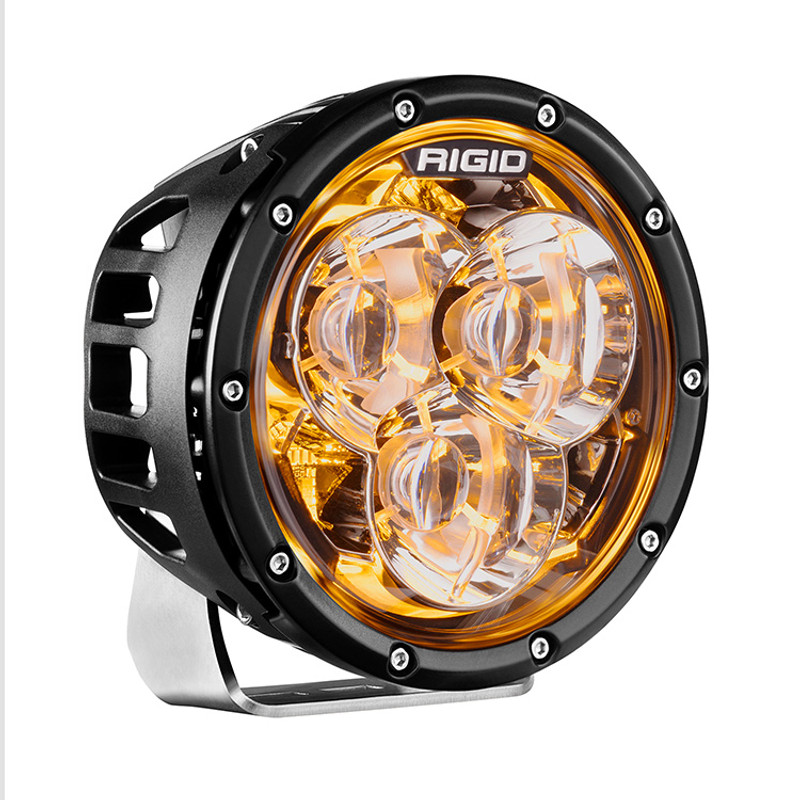 RIGID 360-Series 6 in. Laser w/ Precision Spot Optics and Amber Backlight (Pair) - 36211