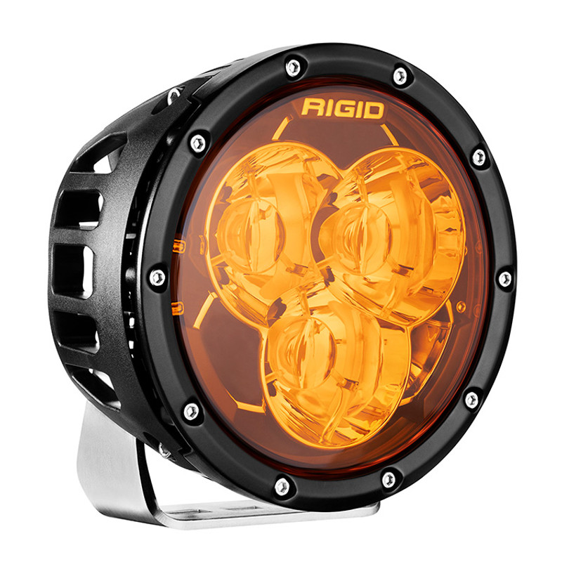 RIGID 360-Series 6 in. Laser Amber PRO w/ Precision Spot Optics and Amber Backlight - 36212