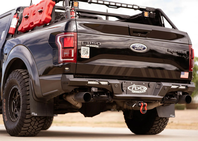 Addictive Desert Designs Phantom Rear Bumper: 17-20 Raptor - R110191190103