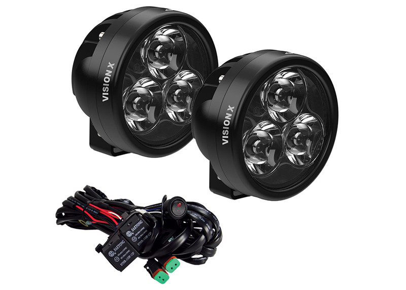 Vision X CR-3 Spot Beam Driving Lights (Clear)