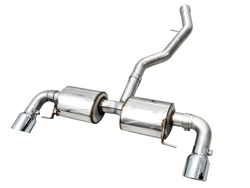AWE Touring Edition Axle Back Exhaust for BMW G2X 330i/430i - Chrome Silver - 3015-32429