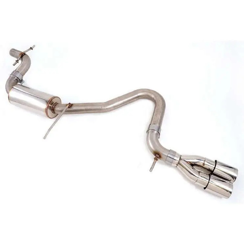 AWE Performance Exhaust for MK6 Golf TDI - Chrome Silver Tips - 3015-22026