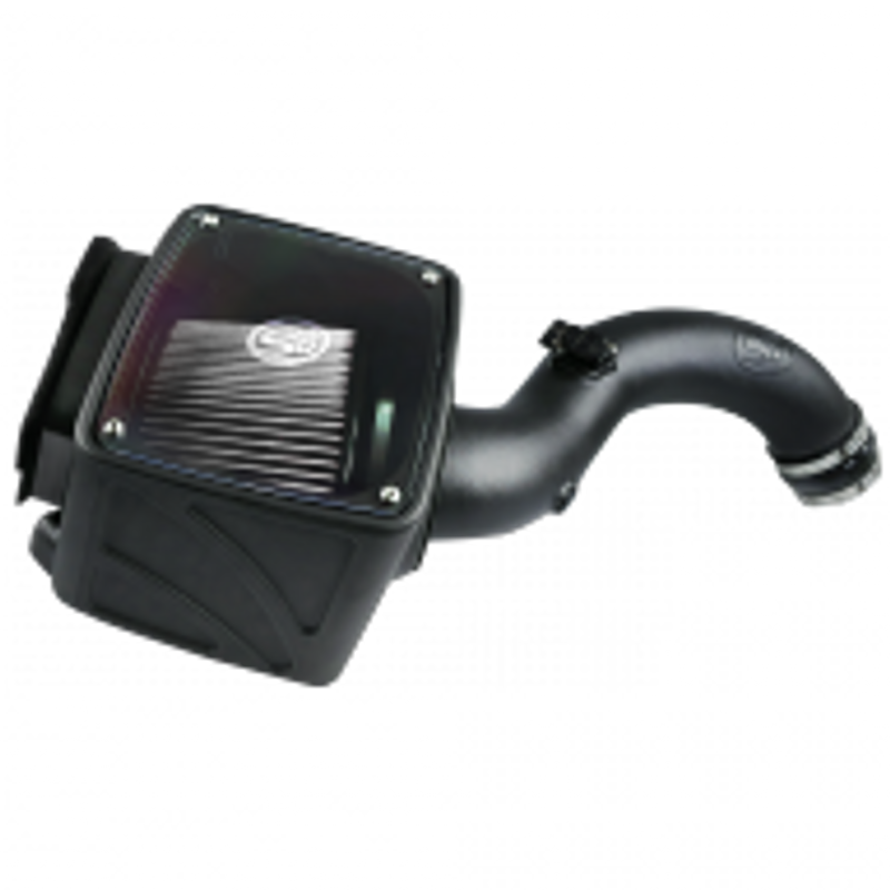 S&B Cold Air Intake for 04-05 Silverado/Sierra V8-6.6L LLY Duramax | Dry Extendable - 75-5102D