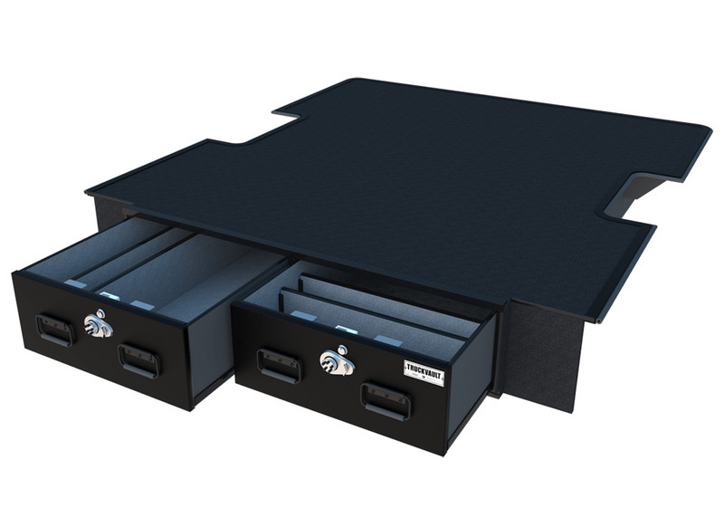 TruckVault Covered Bed Storage System | Utility 2 Drawer