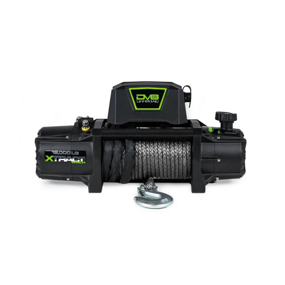DV8 Xtract 12K Synthetic Rope Winch, Universal - WB12K-SR